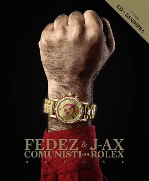 comunisti col rolex canzone fedez giulia|Esce oggi “COMUNISTI COL ROLEX”, il primo album di J.